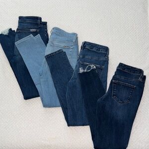 👖✨ EUC Women’s Skinny Jean Bundle, Size 0 / 25, Joe’s + Universal Thread